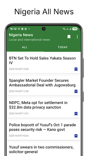 Nigeria News Screenshot 0