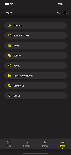Golds Gym Egypt Screenshot 2