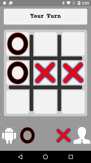 Glow Tic Tac Toe (Bluetooth) Screenshot 2