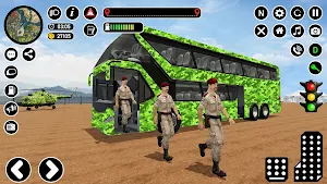 Army Bus Driving Games 3D Screenshot 3