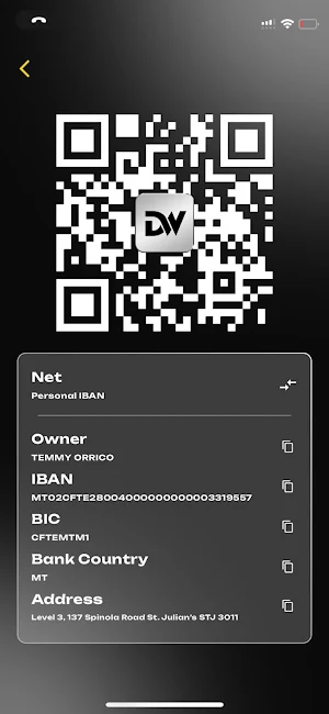 DoubleWallet Screenshot 3