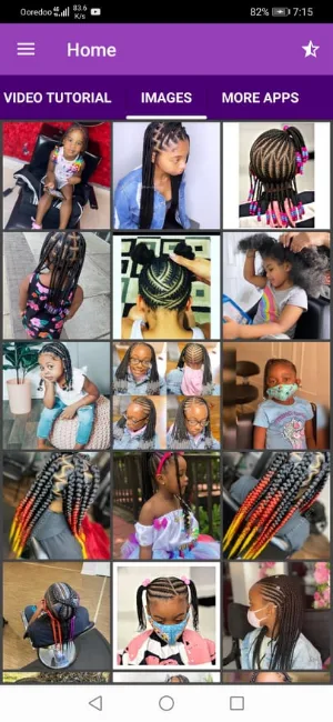 African Kids Hairstyle 2021 Screenshot 0