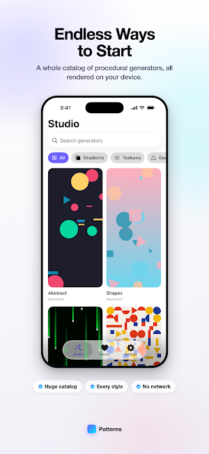 Patterns: Create Own Wallpaper Screenshot 0