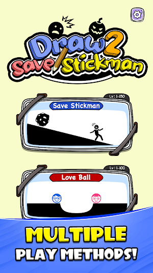 Stickman Rescue: Draw Game Screenshot 0