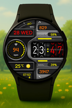 Power Rush Wath Face Screenshot 1