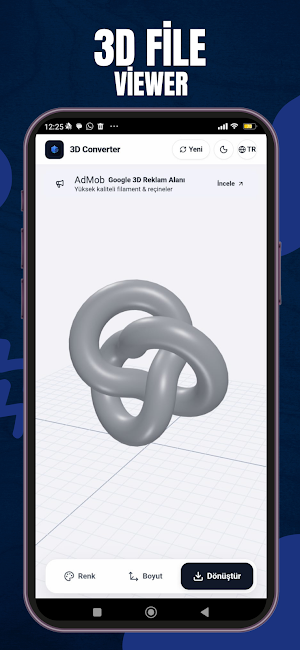 3D File Converter: STL & 3MF Screenshot 2