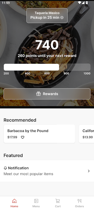 Taqueria Mexico Screenshot 0
