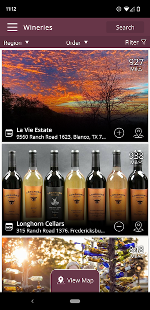 Texas Wine Lover Screenshot 2