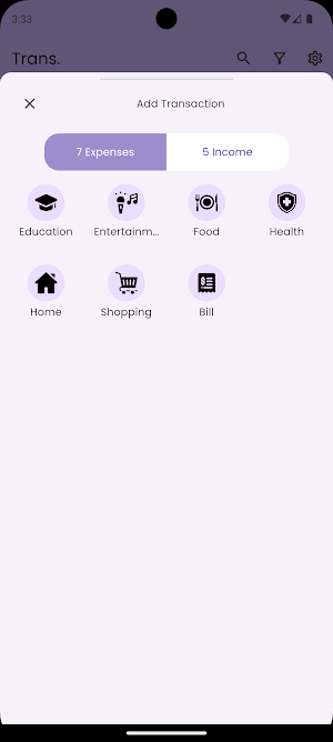 ET: Expenses & Budget Tracker Screenshot 1
