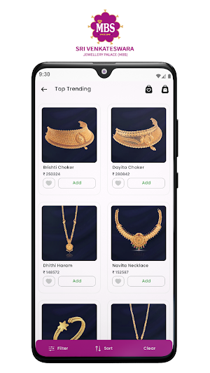 Sri Venkateswara Jewellery MBS Screenshot 1