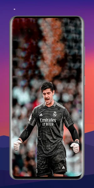Thibaut Courtois 4K Wallpaper Screenshot 1