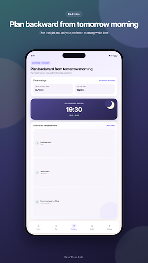 BabySleepCalc: Sleep Planner Screenshot 2