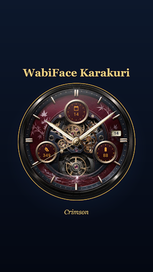 Karakuri Japanese Watch Face Screenshot 3