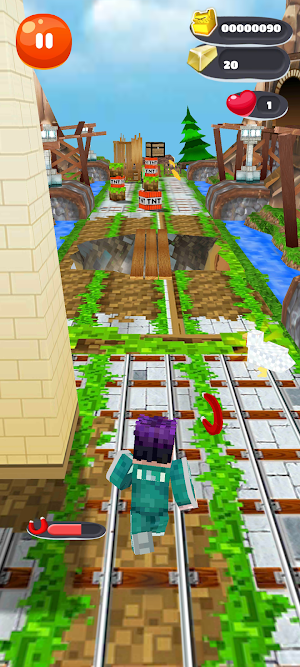 Thanos Craft: Survival Run Screenshot 2