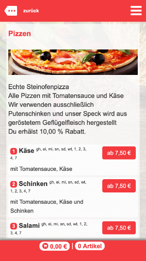 Top Class Pizza Screenshot 0