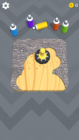Wood Carving - Stencil Paint Screenshot 0