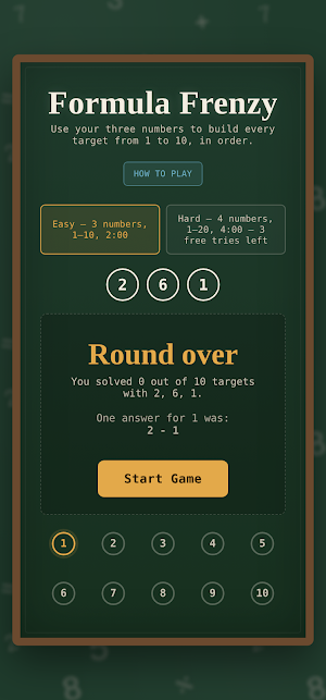 Formula Frenzy: Math Puzzle Screenshot 0