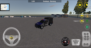 Pickup Police drive Game 3D Screenshot 1