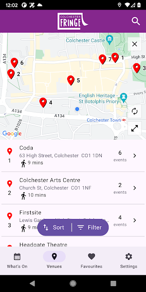 Colchester Fringe Festival Screenshot 2
