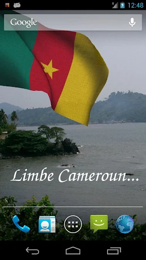 Cameroon Flag Live Wallpaper Screenshot 2