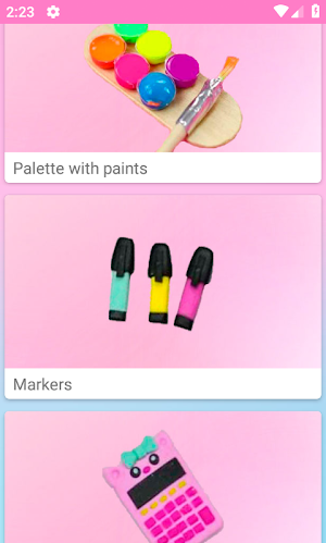 DIY miniature school supplies Screenshot 0