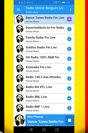 Radio Online Belgium Live Fm S Screenshot 1