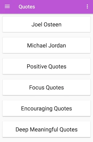 Best Offline Quotes Screenshot 2
