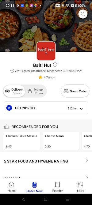Balti Hut Screenshot 1