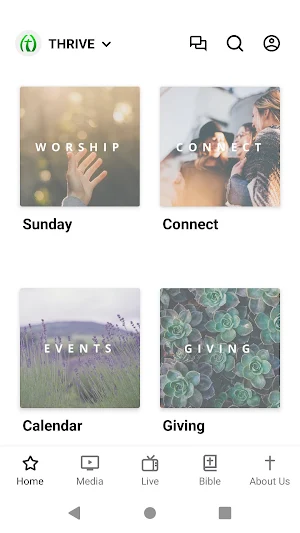 Thrive Christian Fellowship Screenshot 0