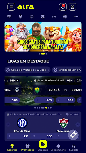Alfa – Esportes e Cassino Screenshot 0