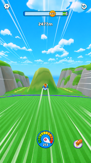 Sled Rider 3D - Gardener Screenshot 2