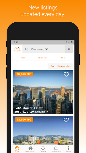 TERealestate Screenshot 1