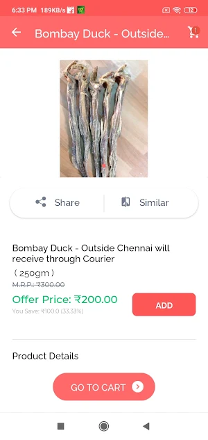 Sandhya Rsst fresh fish Screenshot 2