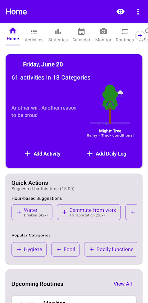 Enlyzr: Activity Tracker Screenshot 0