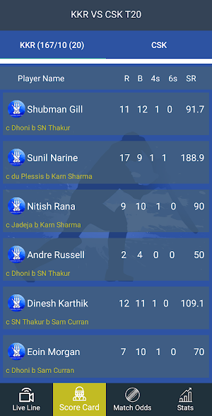 Crikk Fast Live Line Screenshot 3