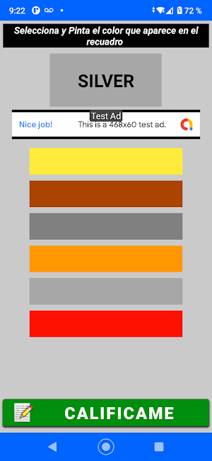 Los Colores en Ingles-Básicos Screenshot 2