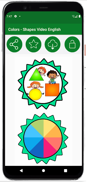 Colors and Shapes Video Screenshot 0