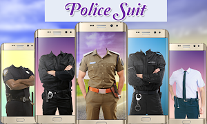 Police Suit Photo & Image Editor - Photo Frames Screenshot 0