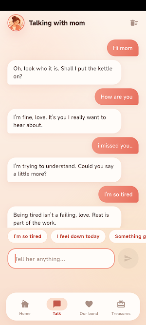 Virtual Mom - Pocket Warmth Screenshot 1