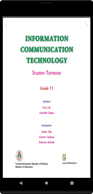 ICT Grade 11 Screenshot 1