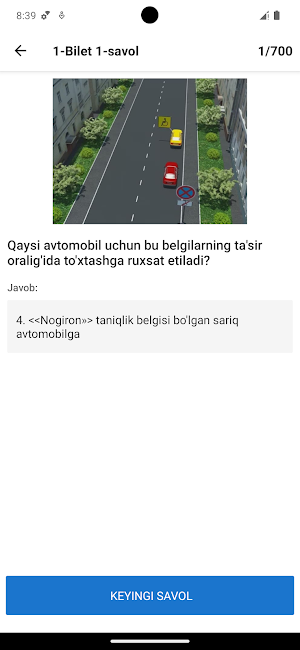 Yo'l harakati qoidalari 2024 Screenshot 3
