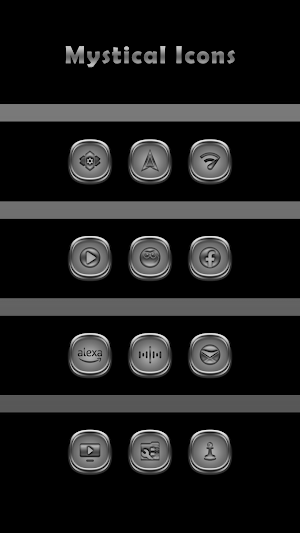 Mystical Silver Icons Screenshot 3