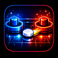 Neon Air Hockey - 2 Player