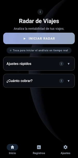 Radar de Viajes – Conductores Screenshot 0