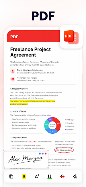 Solo PDF: All Documents Reader Screenshot 2