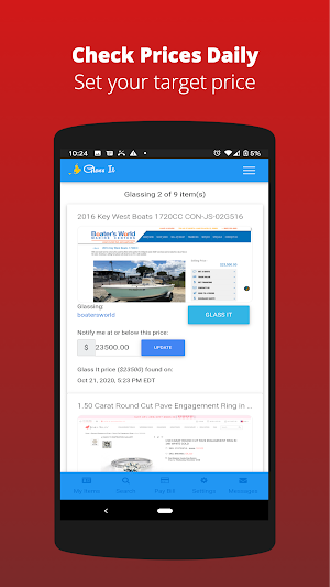 Glass It Price Tracker. Discount & Deal Finder Screenshot 0