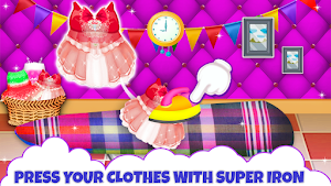 Chic Baby Clothes Washing Game Screenshot 2