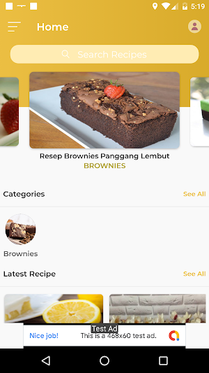 Cari Resep Brownies Lengkap Screenshot 0