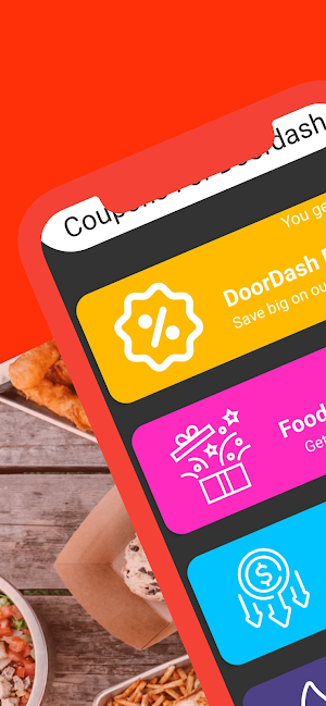 Doordash Coupons - delivery Screenshot 2