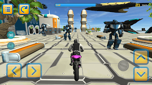 Future City Motorbike Drive Screenshot 0